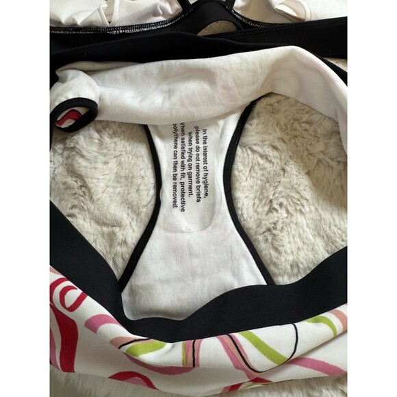 Spiegel 2 Piece Bikini Set String Halter New With Tags Mod Retro Swirl Size 18 - Picture 9 of 12